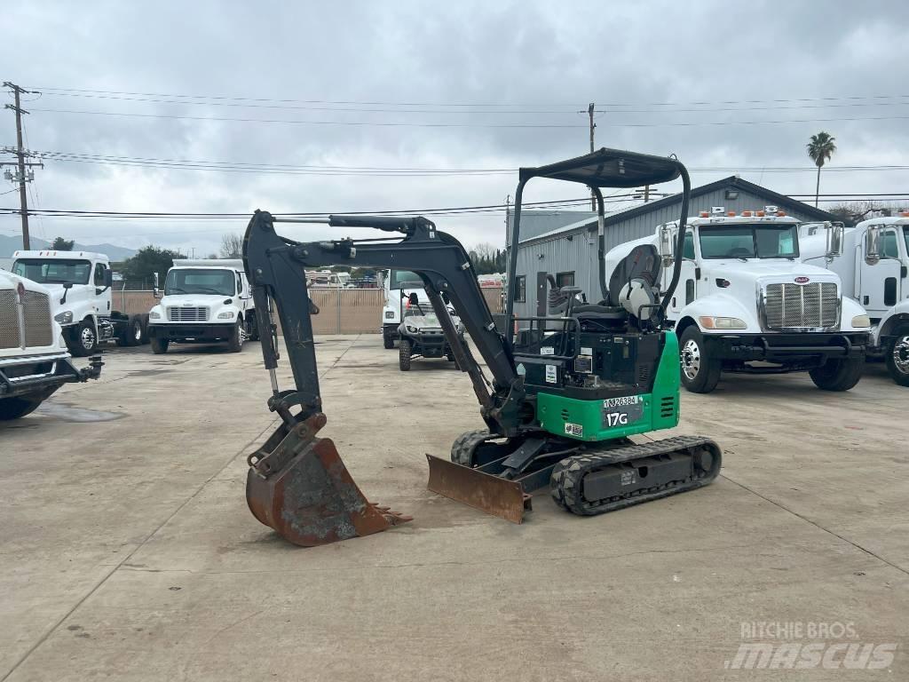 John Deere 17G Mini ekskavatoriai < 7 t
