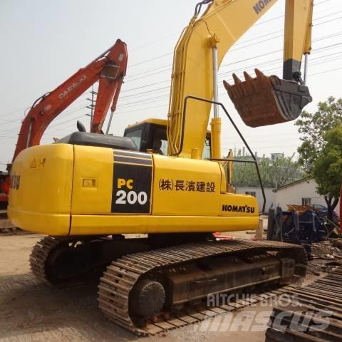 Komatsu pc200-7 Vikšriniai ekskavatoriai