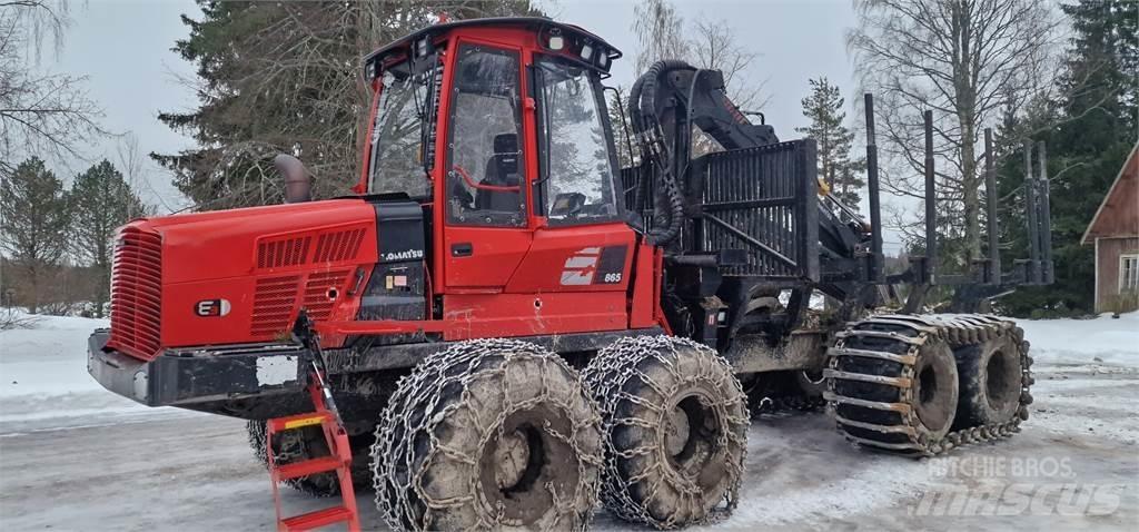 Komatsu 865 Naudoti miškovežiai (Forvarderiai)