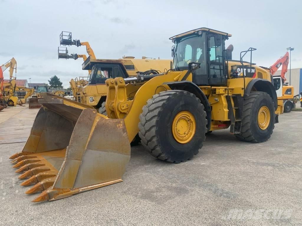 CAT 980M NVT Naudoti ratiniai krautuvai