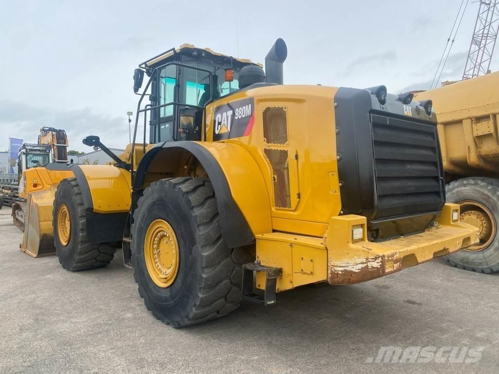 CAT 980M NVT Naudoti ratiniai krautuvai