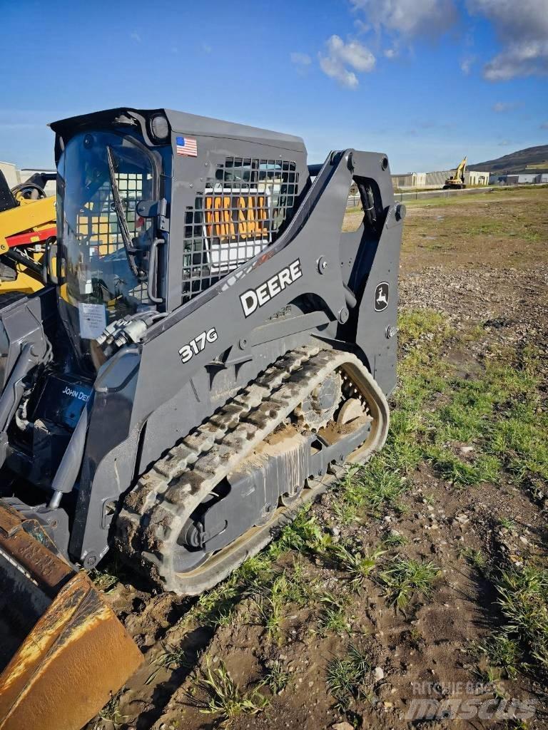 John Deere 317 G Krautuvai su šoniniu pasukimu