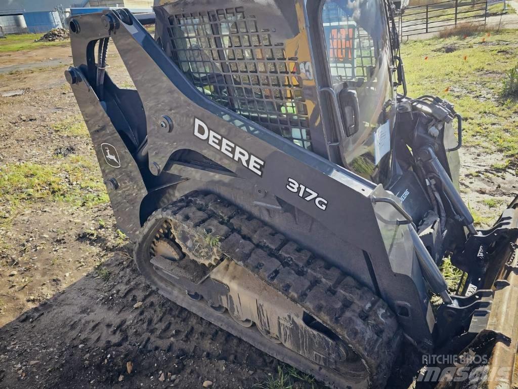 John Deere 317 G Krautuvai su šoniniu pasukimu