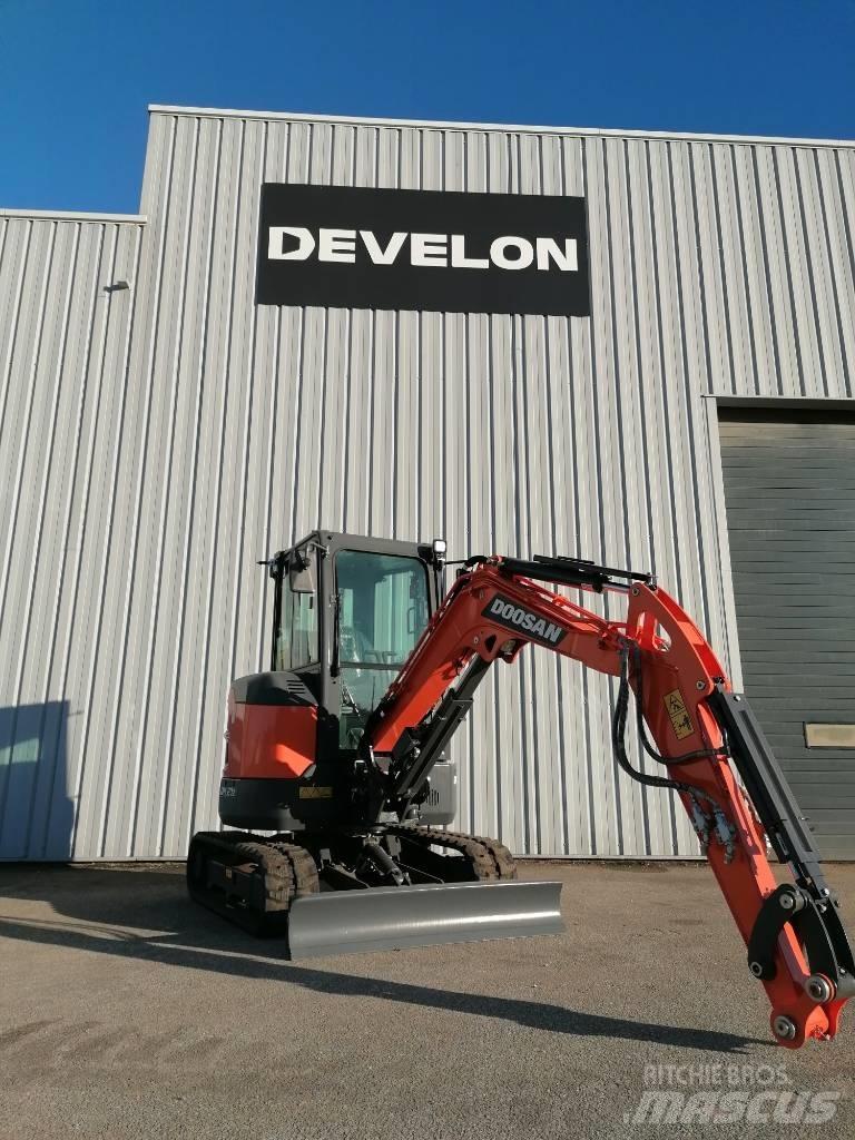 Doosan DX 27 Z Mini ekskavatoriai < 7 t