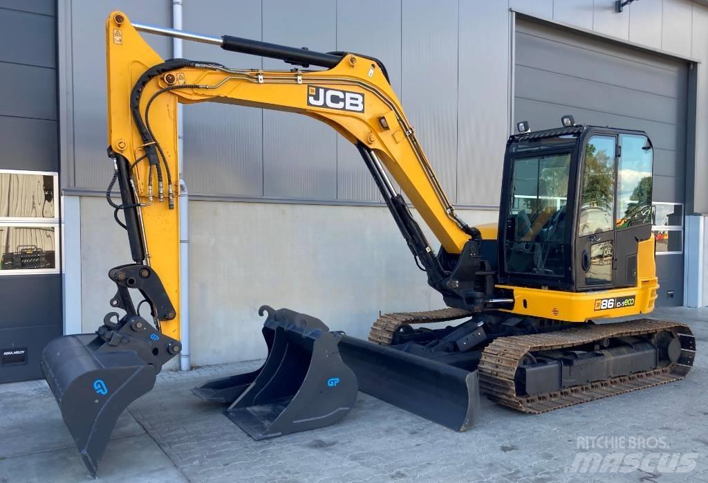 JCB 86C-1 Vidutinės galios ekskavatoriai 7-12 t