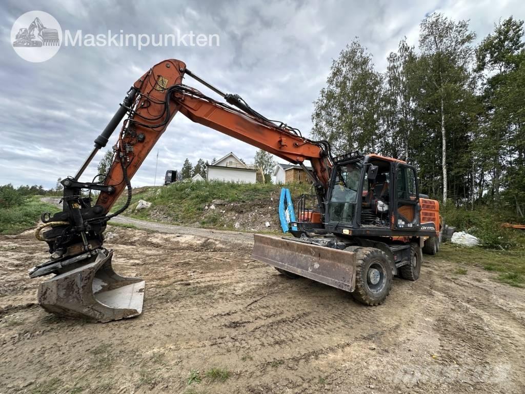 Doosan DX 170 W Ratiniai ekskavatoriai