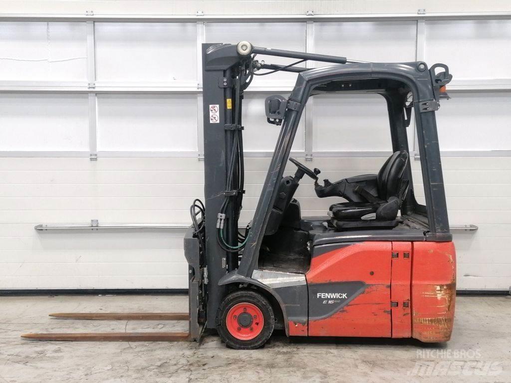 Linde E16C Elektriniai šakiniai krautuvai