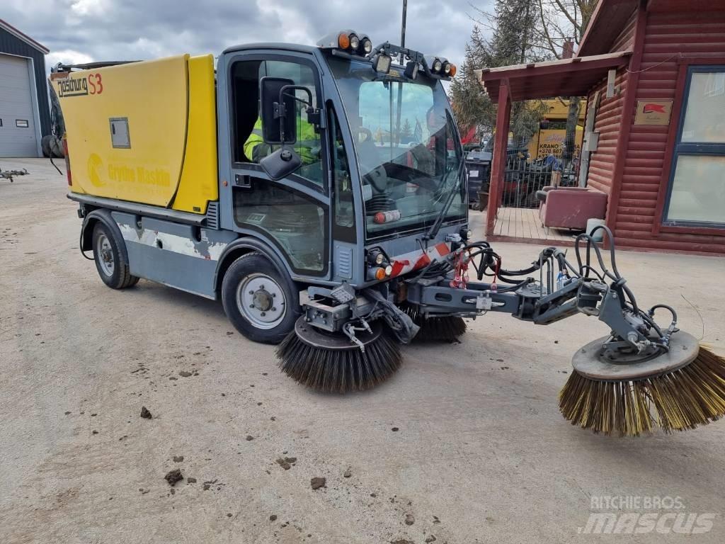 Boschung S-3 Šlavimo technika