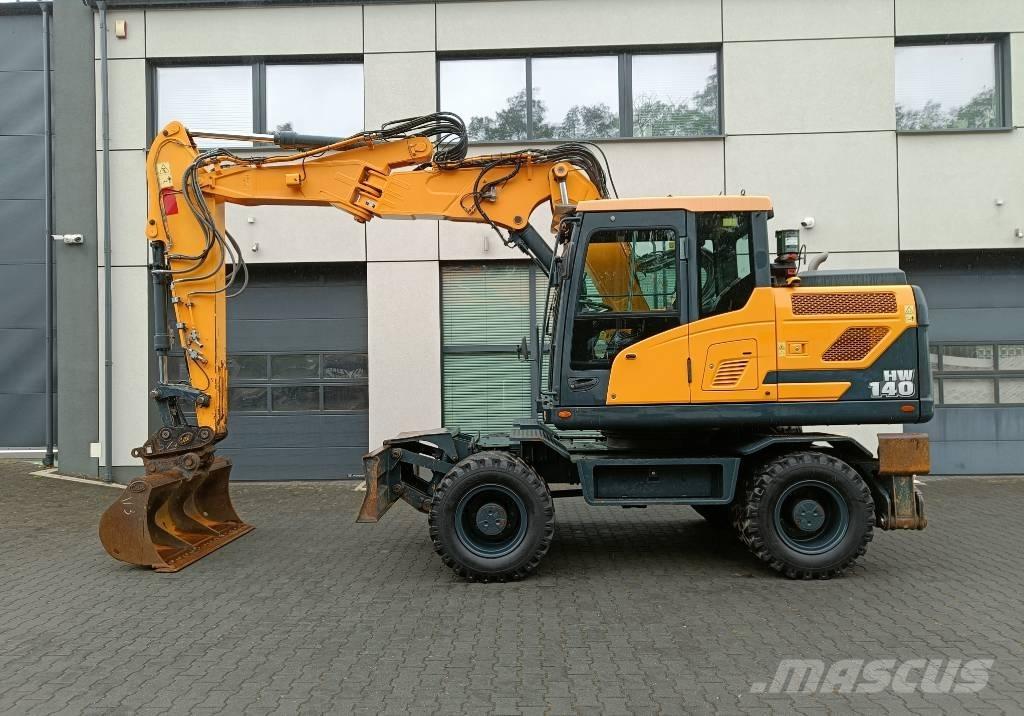 Hyundai HW140 Ratiniai ekskavatoriai