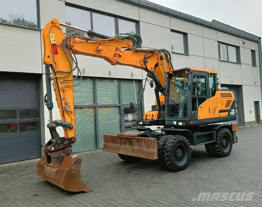 Hyundai HW140 Ratiniai ekskavatoriai