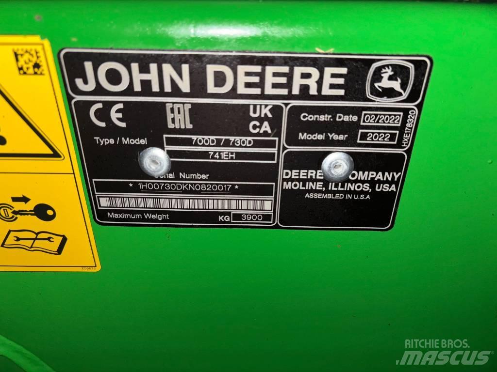 John Deere T670I 4WD Derliaus nuėmimo kombainai