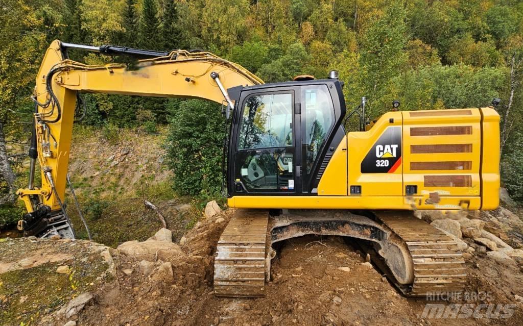 CAT 320 Vikšriniai ekskavatoriai