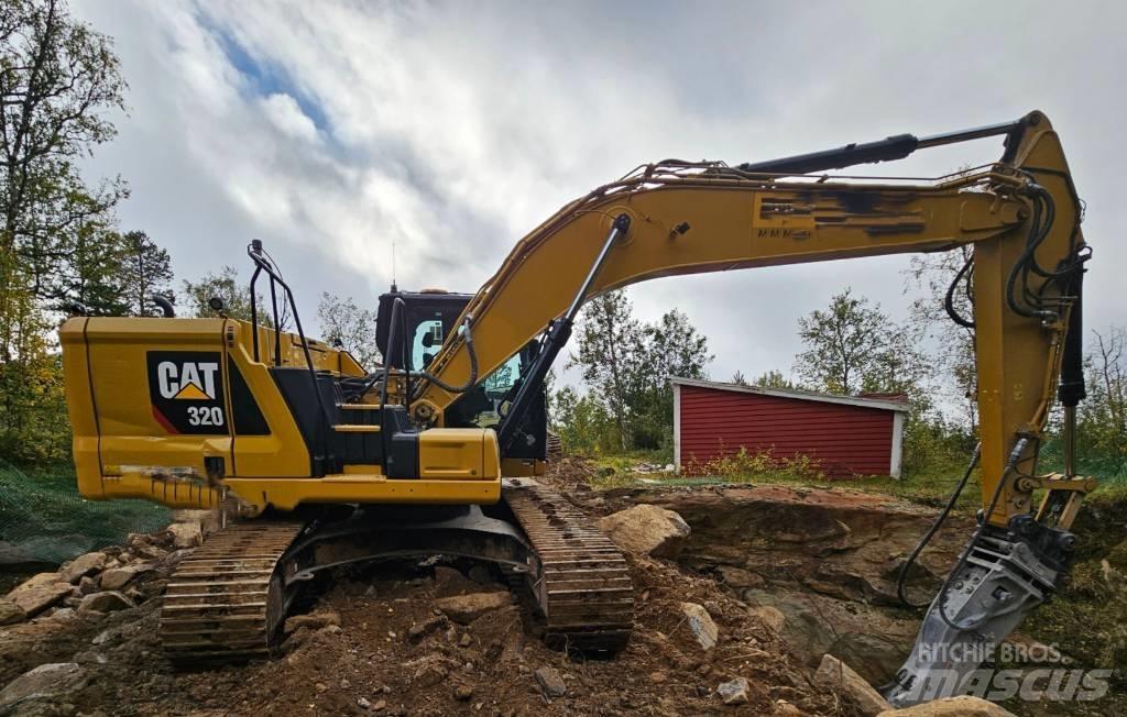 CAT 320 Vikšriniai ekskavatoriai