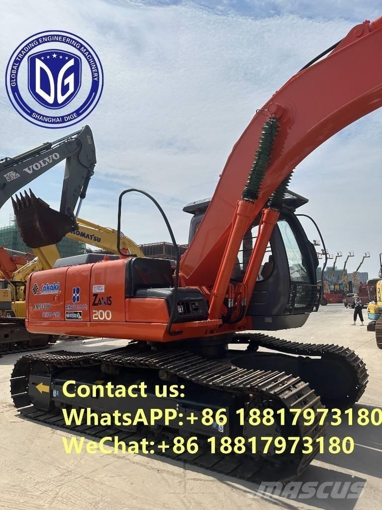 Hitachi ZX 200-6 Vikšriniai ekskavatoriai