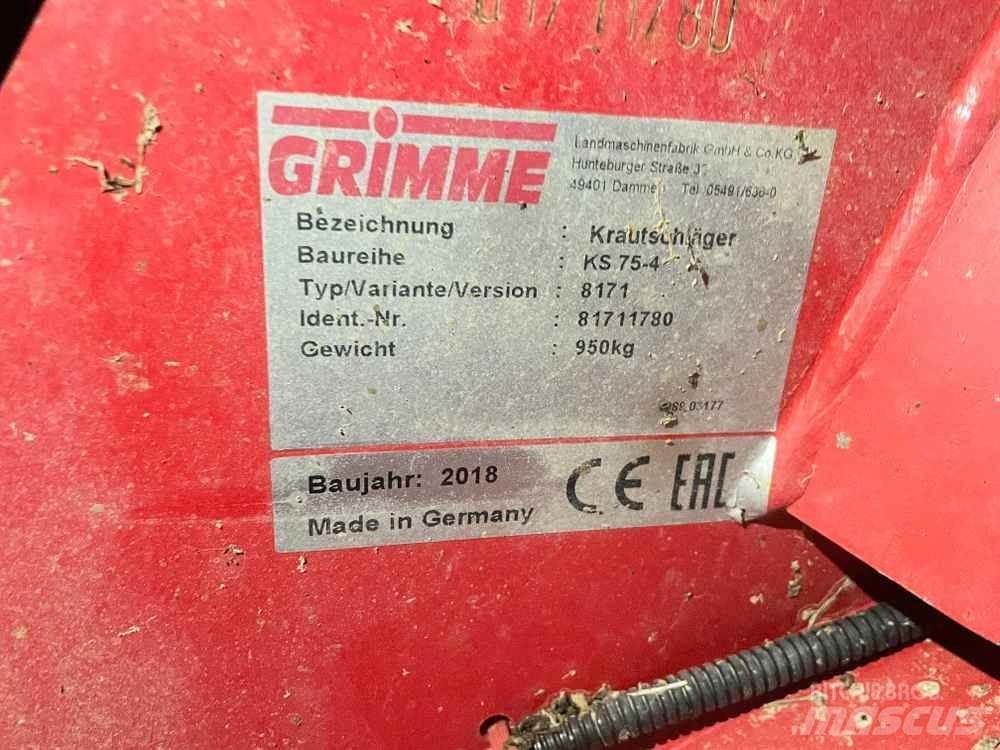 Grimme KS 75-4 Bulvių įranga - Kita