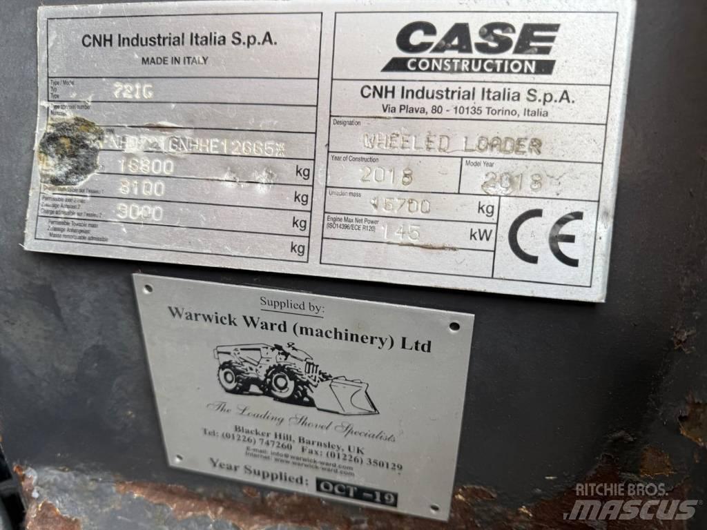 CASE 721 GXR Naudoti ratiniai krautuvai