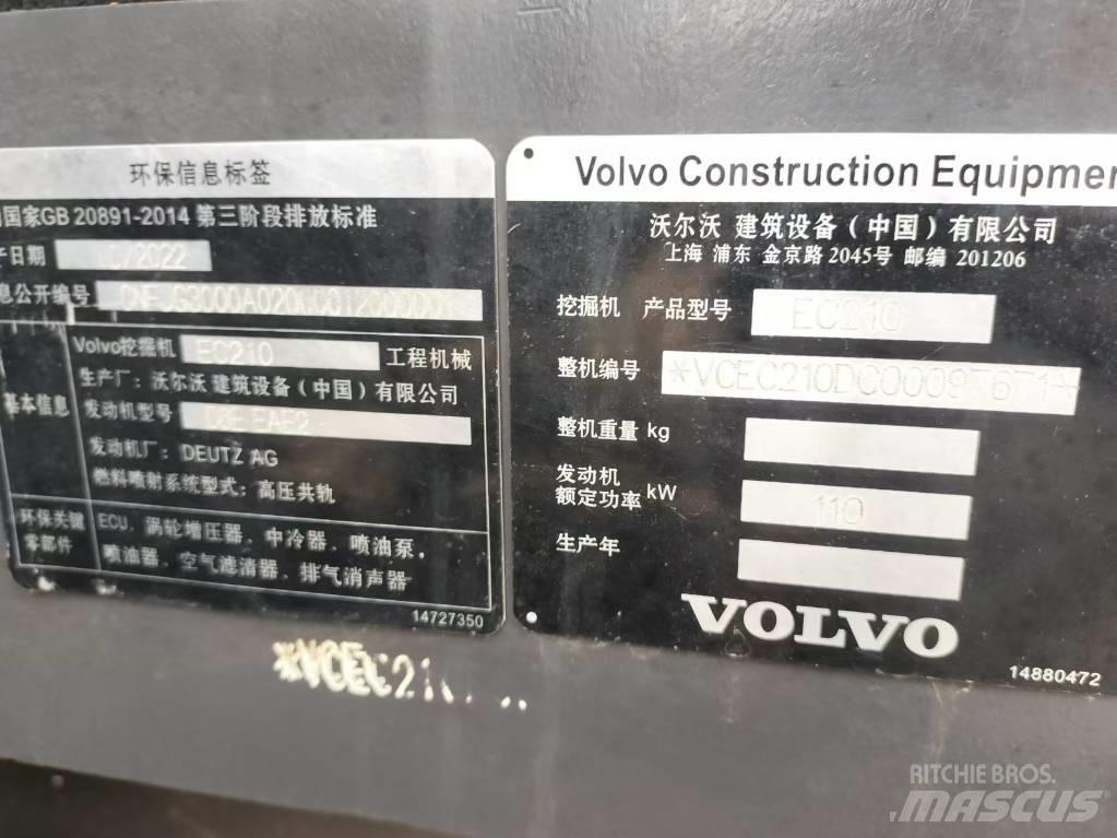 Volvo EC 210 Vikšriniai ekskavatoriai