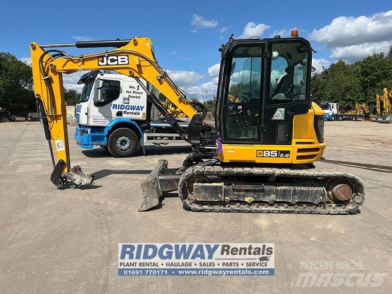 JCB 85 Z-2 Vidutinės galios ekskavatoriai 7-12 t