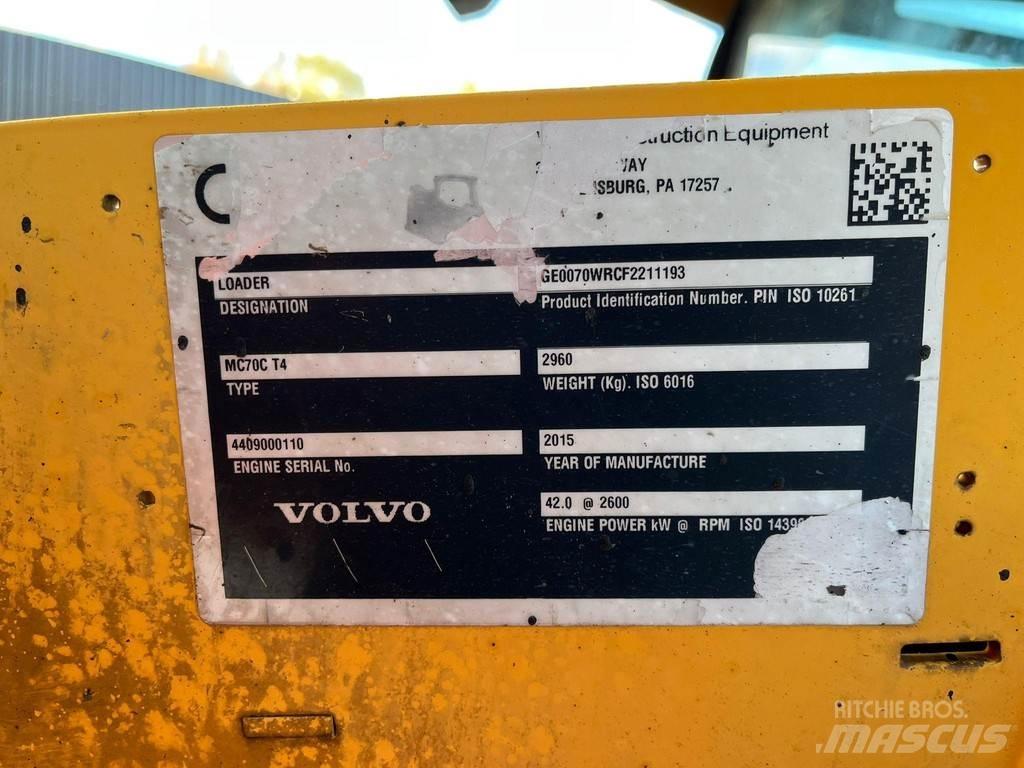 Volvo MC 70 C Naudoti ratiniai krautuvai