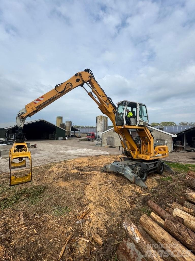 Liebherr A 924 C Strėliniai krautuvai