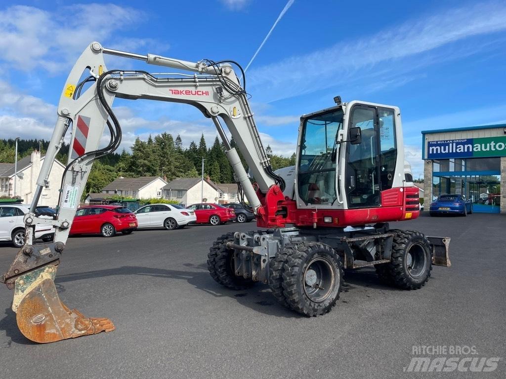 Takeuchi TB295W Ratiniai ekskavatoriai