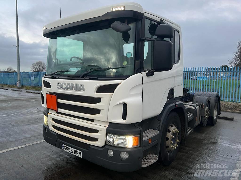 Scania P 410 Naudoti vilkikai