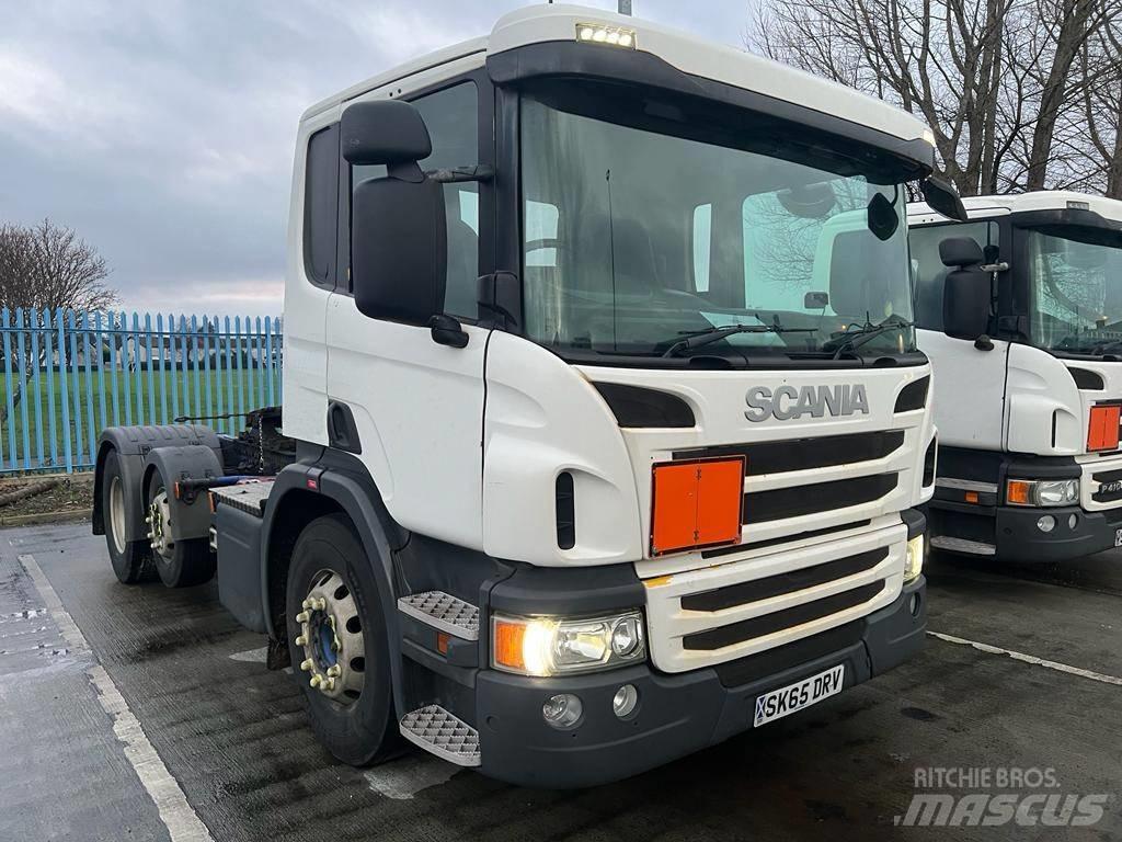 Scania P 410 Naudoti vilkikai