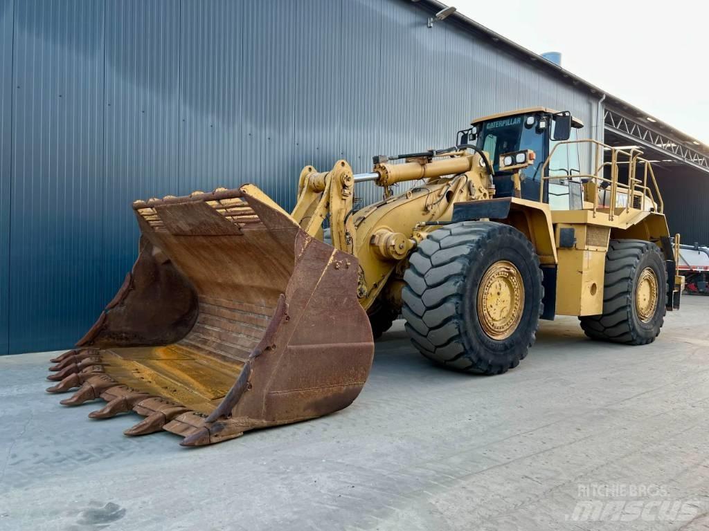 CAT 988H Naudoti ratiniai krautuvai