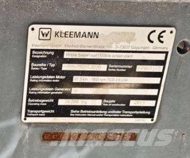 Kleemann MS 953 Evo Mobilūs sietai