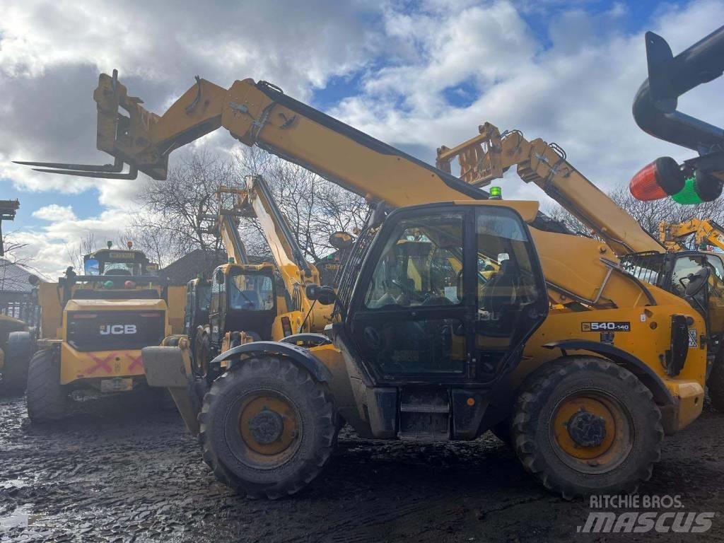 JCB 540-140 Teleskopiniai krautuvai