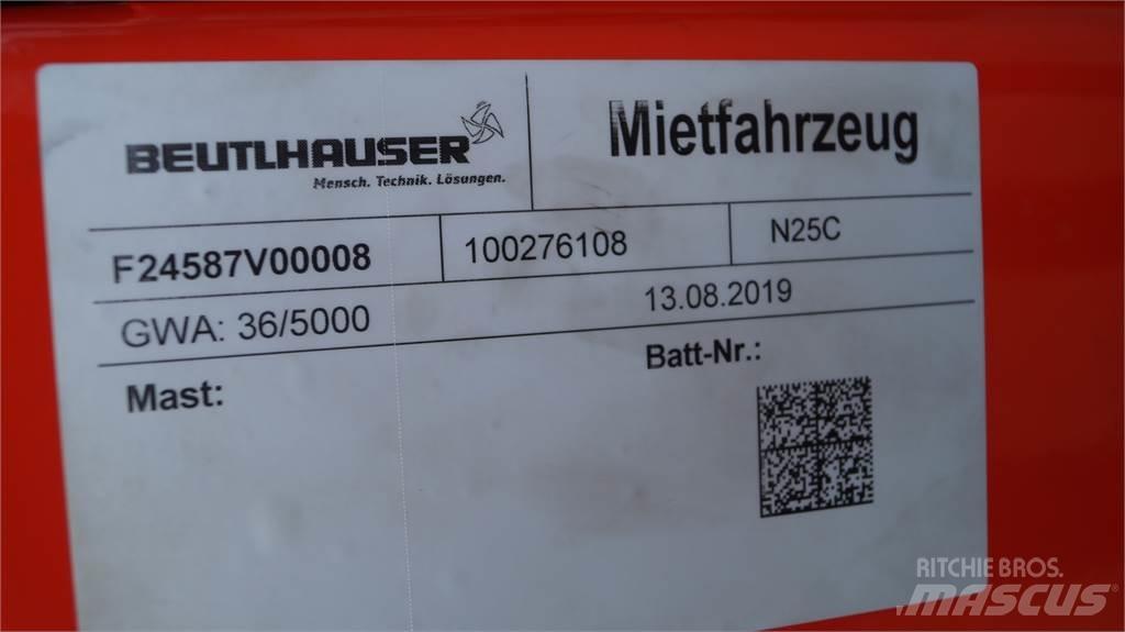 Linde N25C-lang Mažų aukščių užsakytų prekių krautuvai