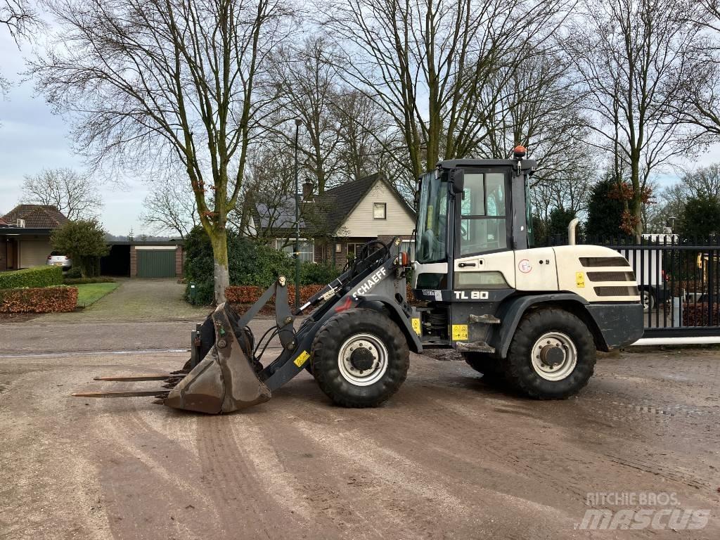 Terex TL 80 Naudoti ratiniai krautuvai