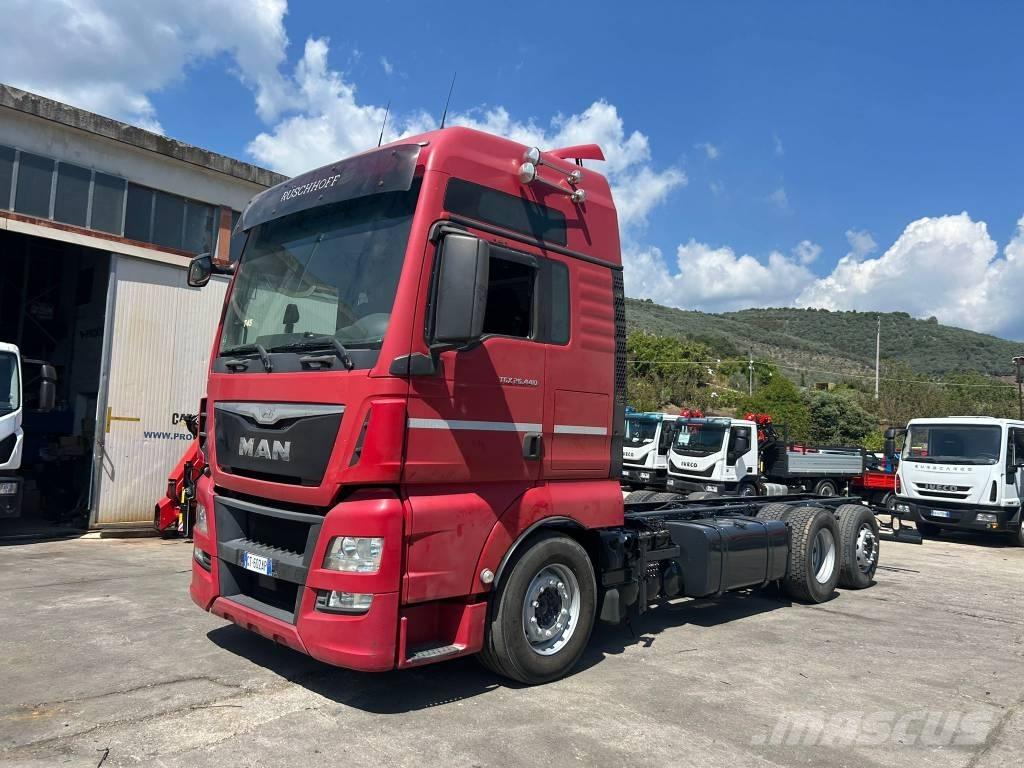 MAN TGX 26.440 Platforminiai/Gerviniai sunkvežimiai