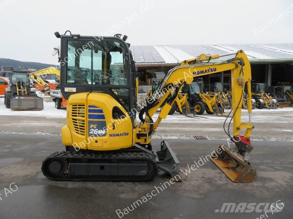 Komatsu PC 26 MR-5 Mini ekskavatoriai < 7 t