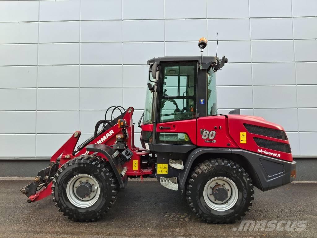 Yanmar V 80 Naudoti ratiniai krautuvai