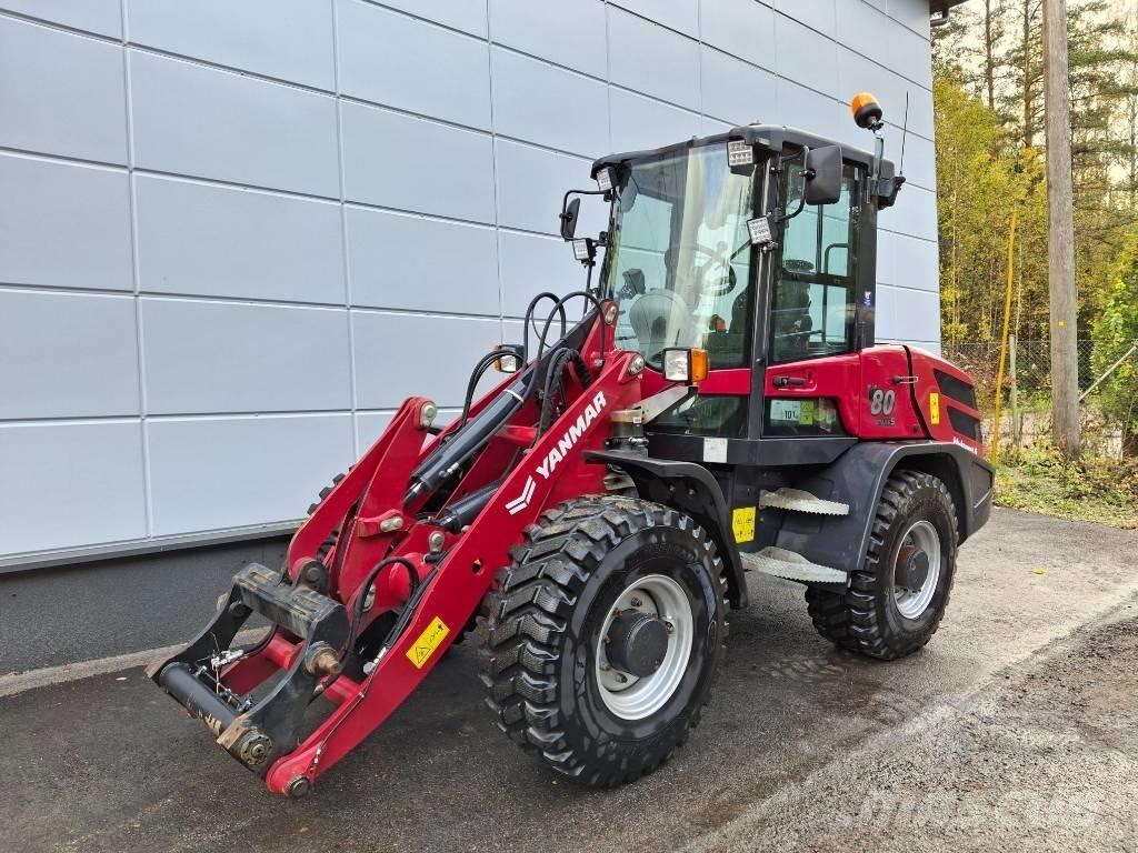 Yanmar V 80 Naudoti ratiniai krautuvai