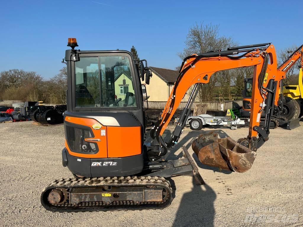 Doosan DX27z-7 Mini ekskavatoriai < 7 t