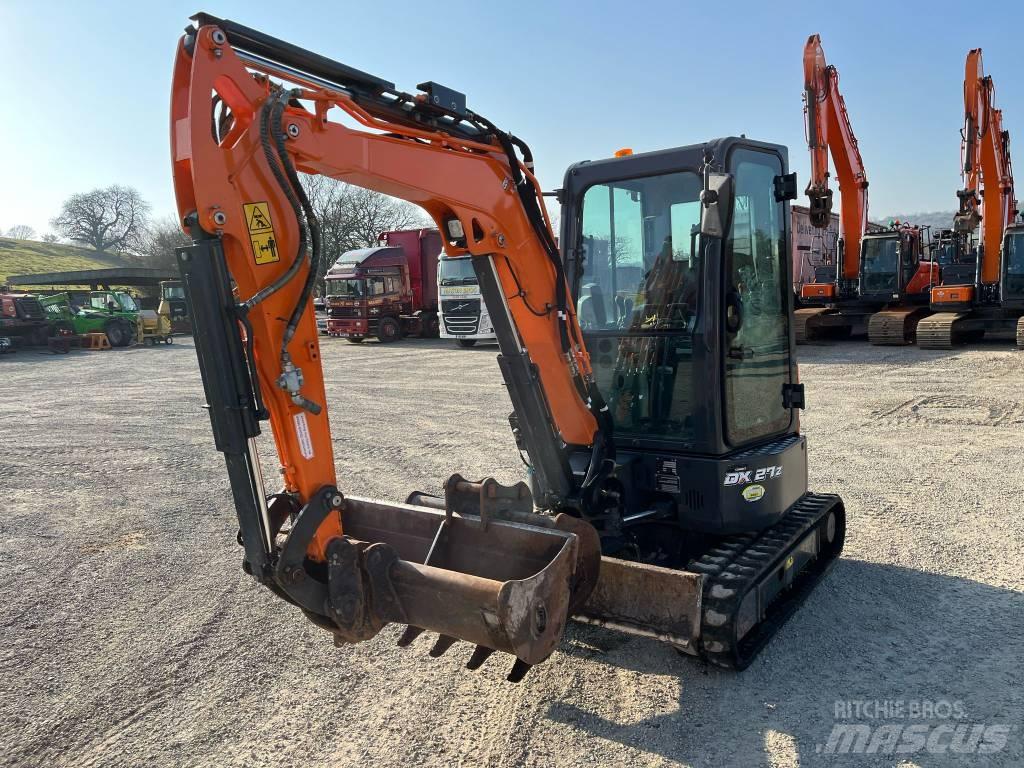 Doosan DX27z-7 Mini ekskavatoriai < 7 t