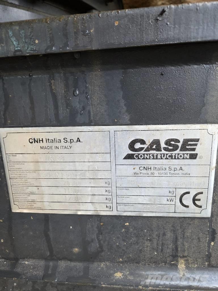 CASE WX 188 Specialūs ekskavatoriai
