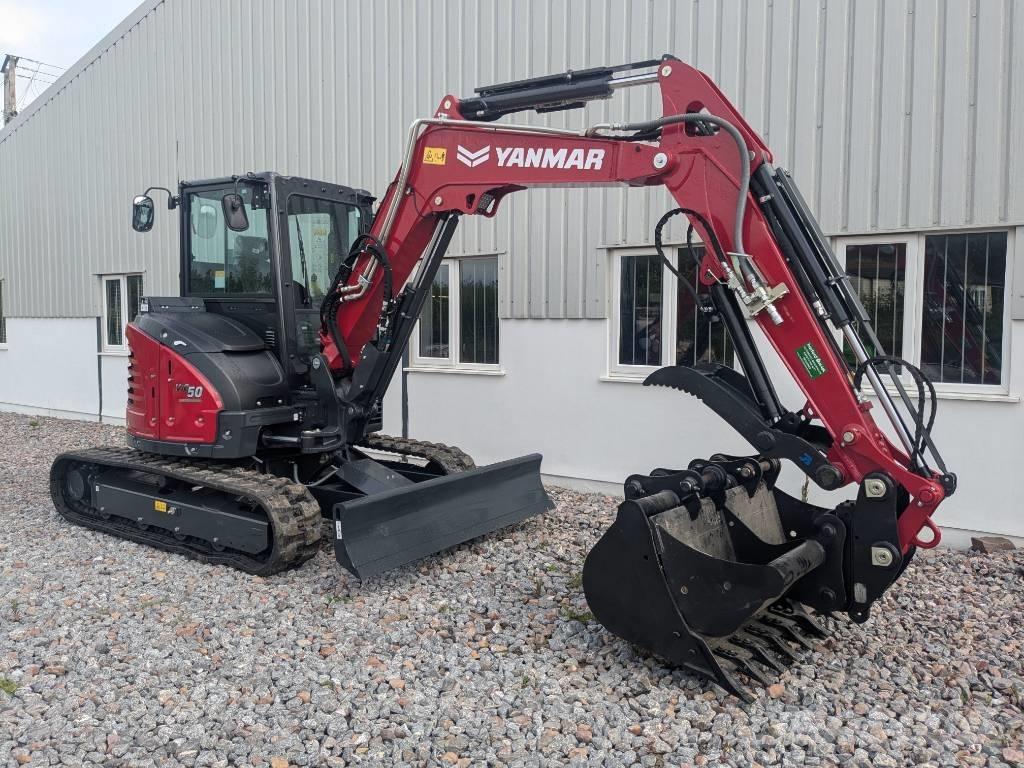 Yanmar Vio 50 Mini ekskavatoriai < 7 t