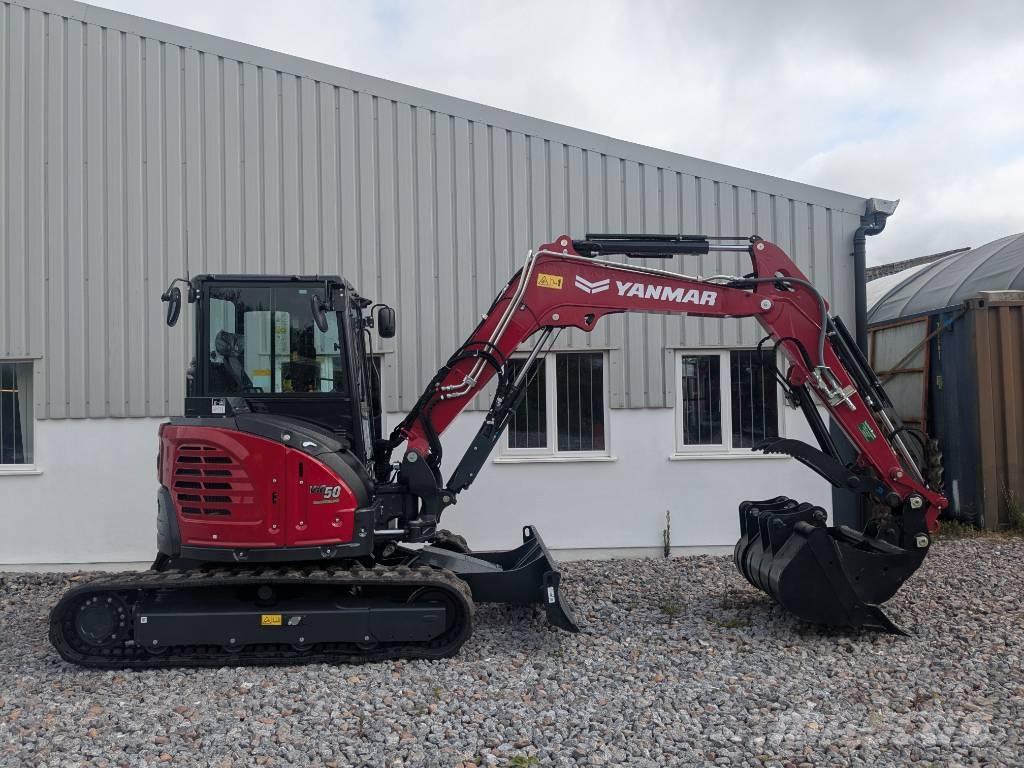 Yanmar Vio 50 Mini ekskavatoriai < 7 t