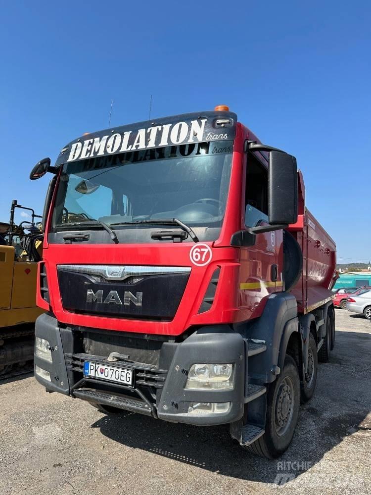 MAN TGS 41.480 Savivarčių priekabų vilkikai