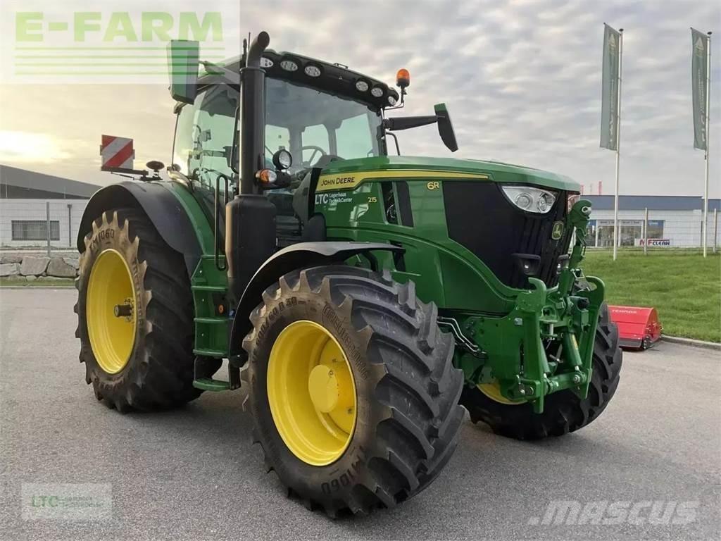John Deere 6r 215 Traktoriai