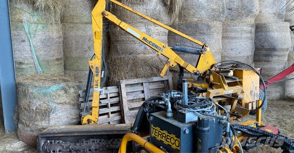 McConnel MAG 480 Montuojamos ir prikabinamos šienapjovės