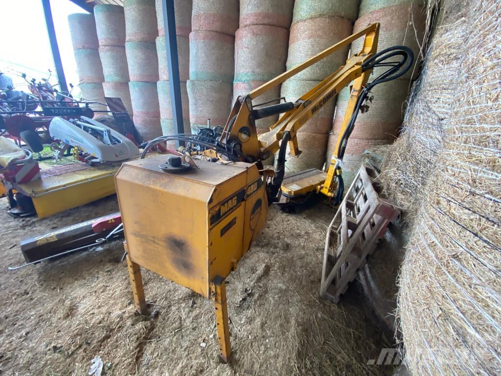 McConnel MAG 480 Montuojamos ir prikabinamos šienapjovės