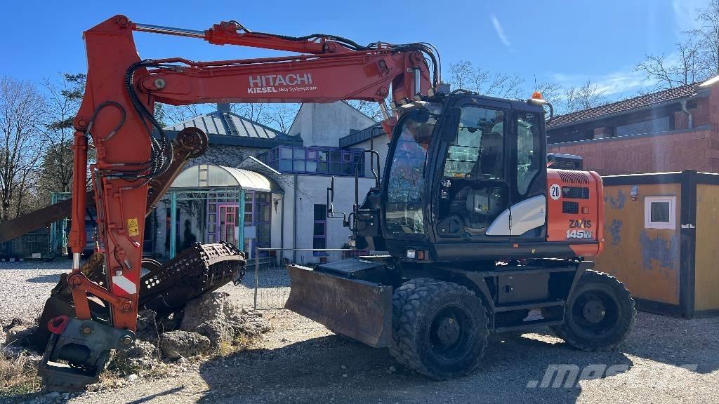 Hitachi ZX 145 W-6 Ratiniai ekskavatoriai