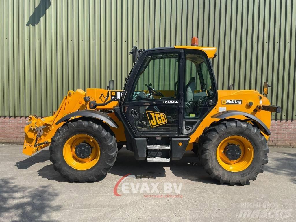 JCB 541-70 Teleskopiniai krautuvai žemės ūkiui
