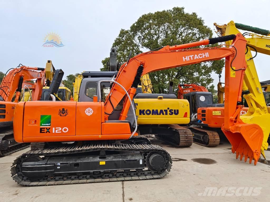 Hitachi EX 120 Vikšriniai ekskavatoriai