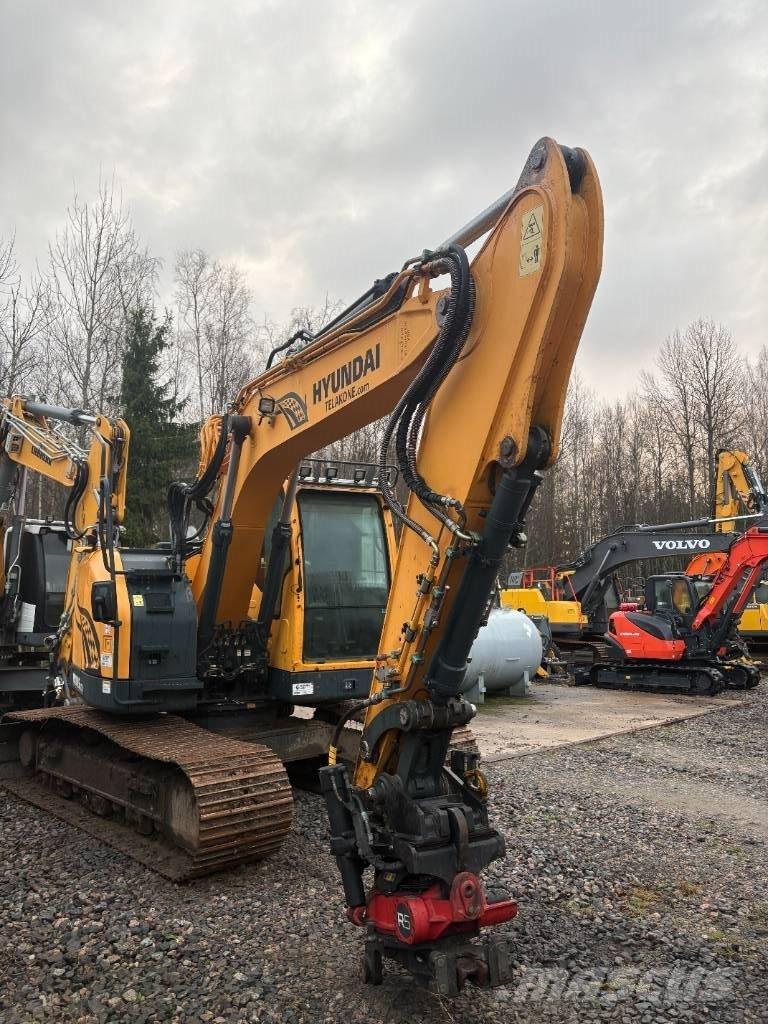 Hyundai HX 145 LCR Vikšriniai ekskavatoriai