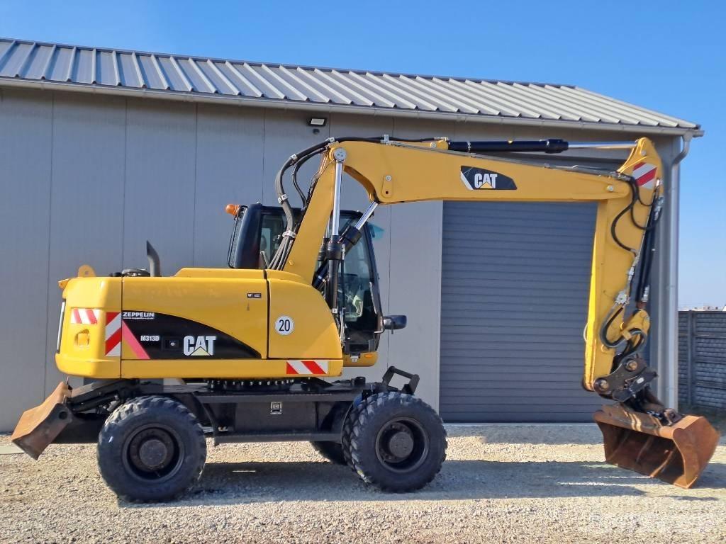 CAT M 313D Ratiniai ekskavatoriai